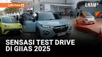 VIDEO: Seru! Sensasi Test Drive dan Test Ride di GIIAS 2025