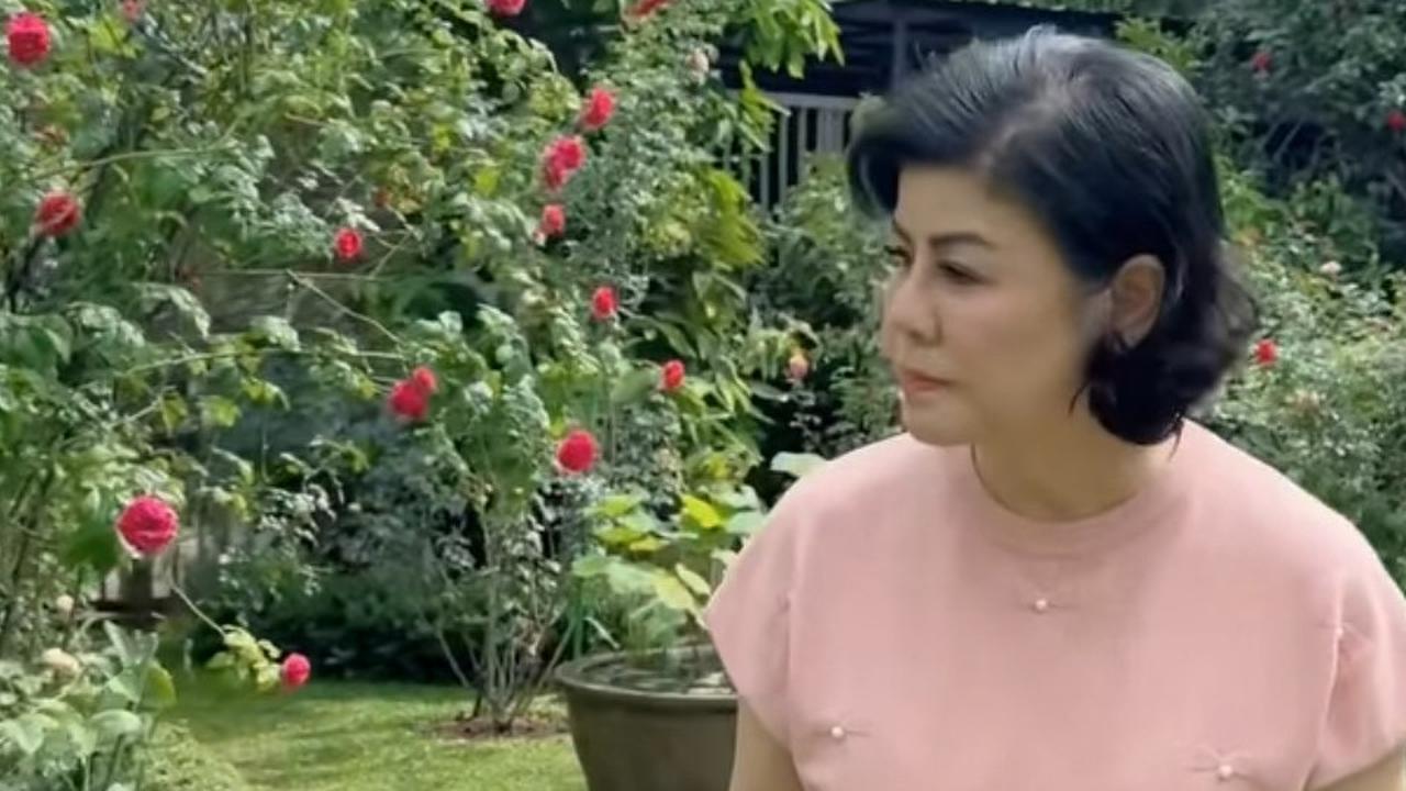 5 Potret Kebun Bunga Mawar Desiree Tarigan di Halaman Belakang Rumah, Bunga Bermekaran Warna-warni Sangat Cantik