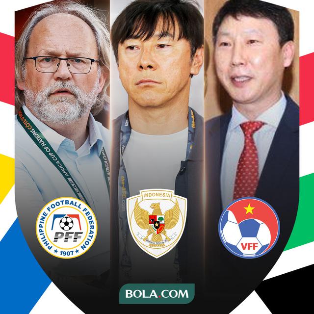AFF ASEAN Championship - Tom Saintfiet, Shin Tae yong, Kim Sang-sik