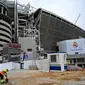 Real Madrid sedang merenovasi total stadion anyar mereka dan siap dipakai untuk 300 kegiatan (AFP)