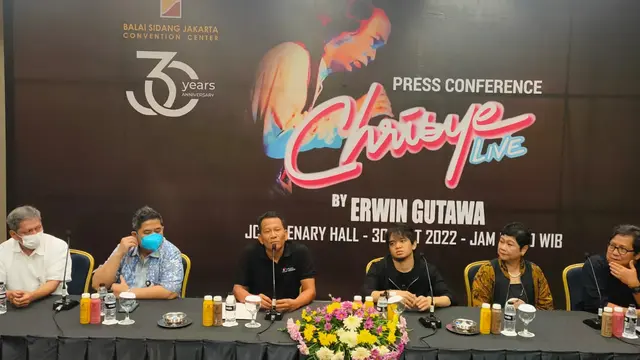 Jumpa Pers konser Chrisye Live Virtual
