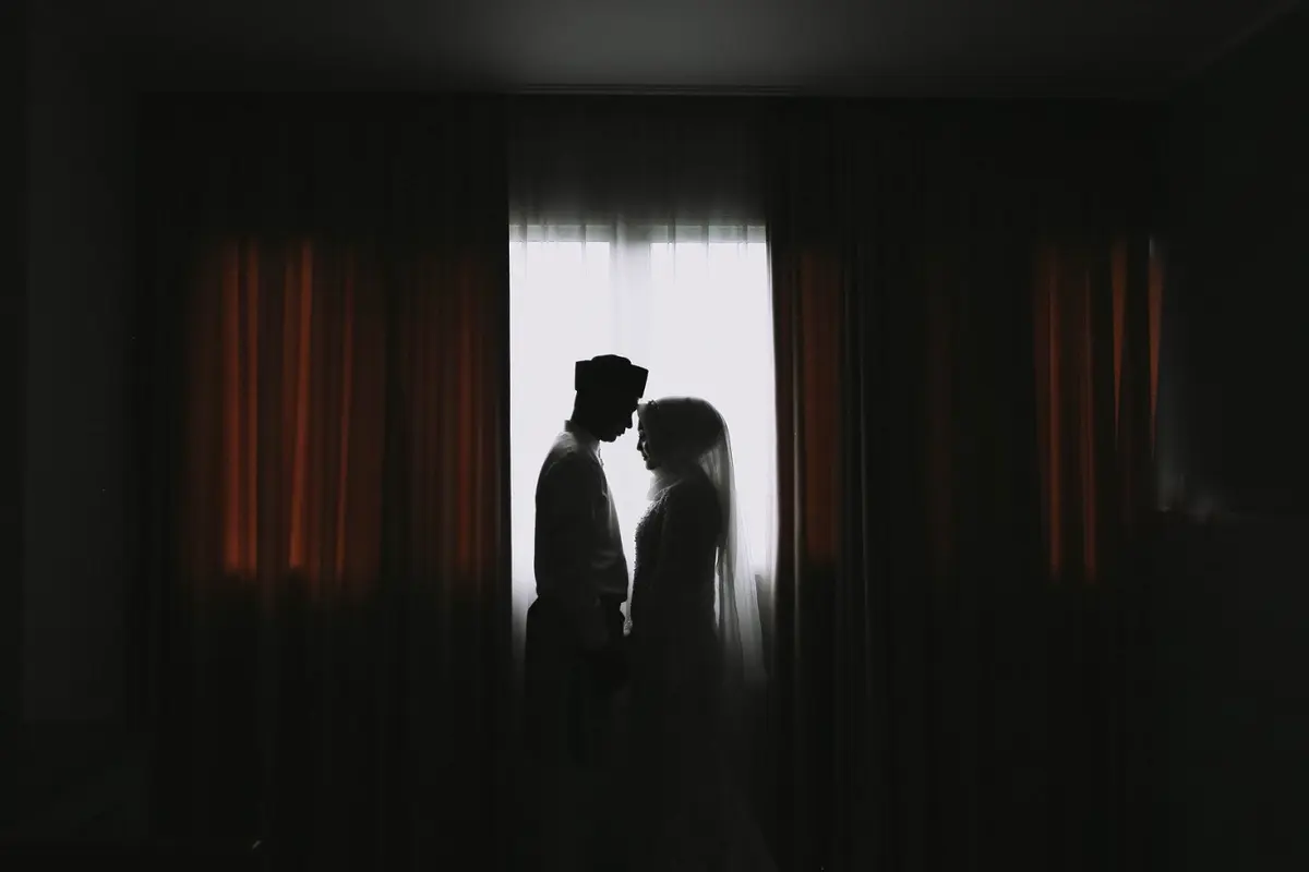 Ilustrasi menikah, pernikahan, wedding