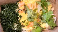 Nasi Omelete Udang oleh Chef Arnold dalam kolaborasi CollabforNation: Selamat Makan Indonesia. (Dok: Liputan6.com/dyah)