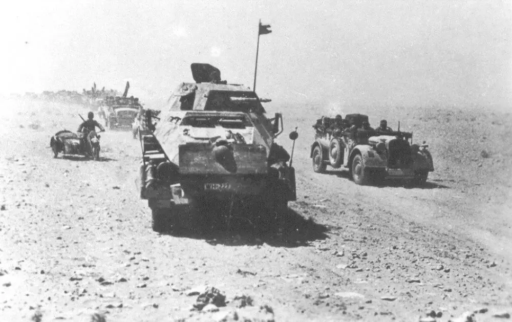 Unit 'pemburu tank' Nazi-Jerman di Afrika Utara, 1942 (Wikimedia Commons)