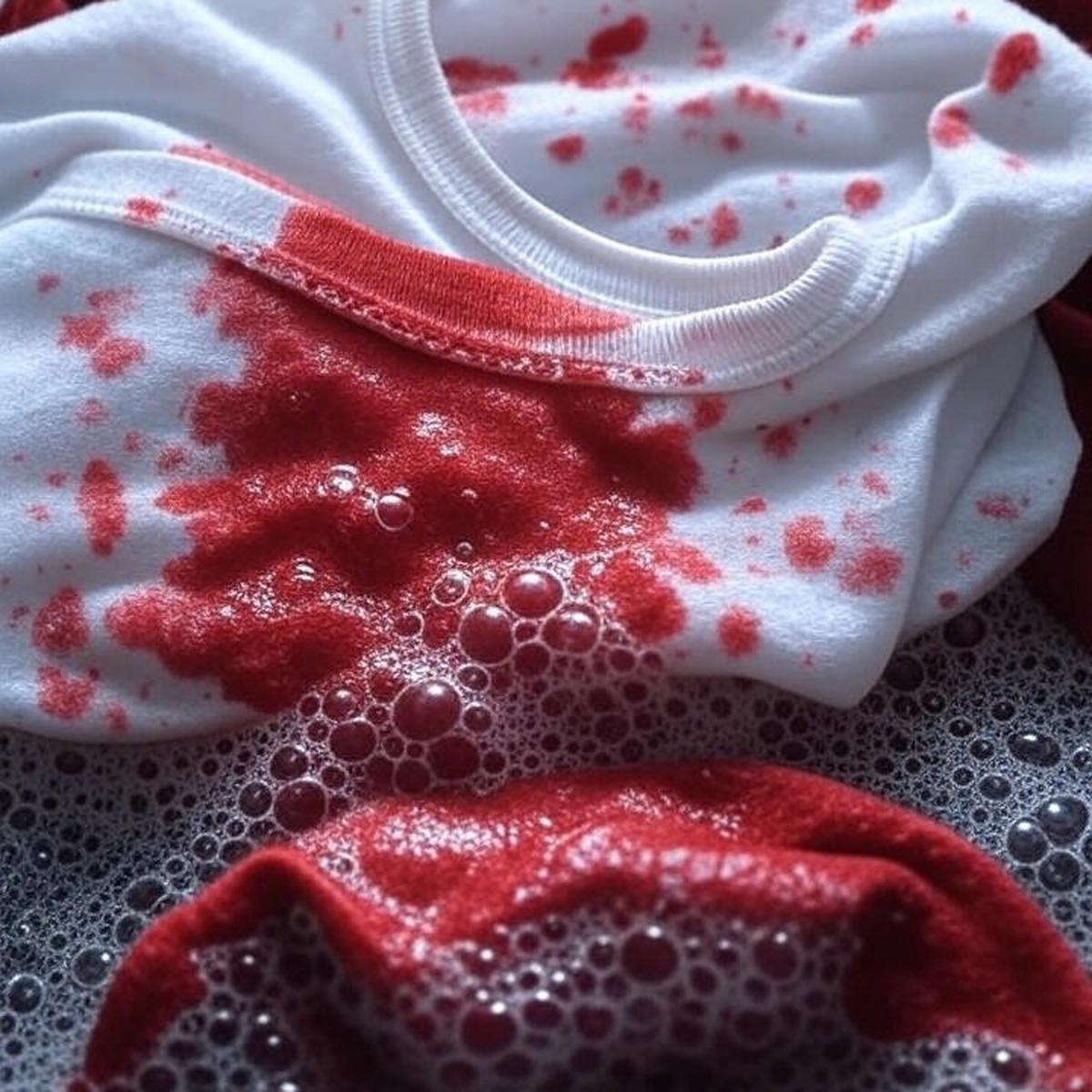 Noda luntur di baju putih
