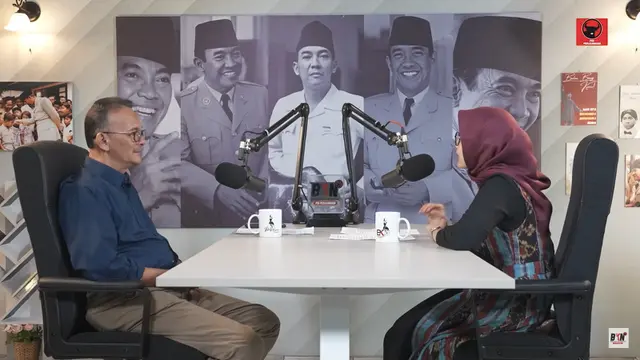 Hasril Chaniago, selaku Ketua Yayasan Pusat Kebudayaan Minangkabau dalam Podcast Bung Karno Series. (Liputan6.com/ ist)