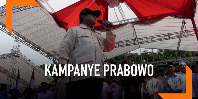 VIDEO: Prabowo, 'Ada yang Mengejek Prabowo...'