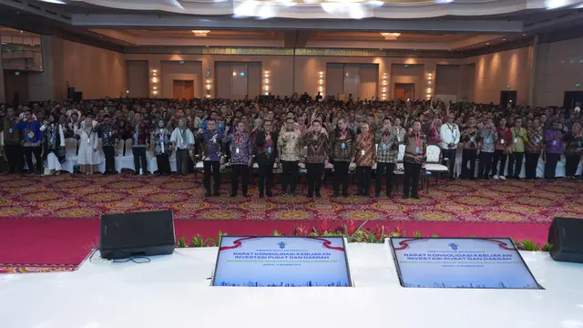 Akselerasi Hilirisasi dan Investasi Jadi Fokus Utama dalam Rapat Konsolidasi Kebijakan Investasi Pusat dan Daerah