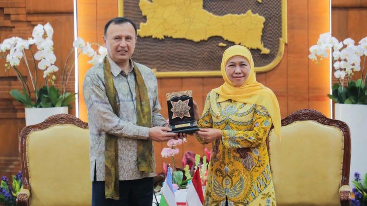 Jawa Timur Jajaki Kerja Sama Sister Province dengan Samarkand, Perkuat Berbagai Sektor