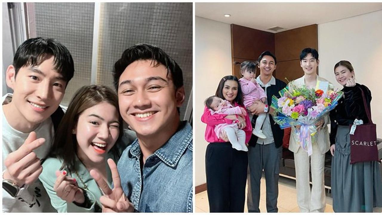 6 Potret Akrab Felicya Angelista dan Caesar Hito dengan Lee Je Hoon, Bak Bestie
