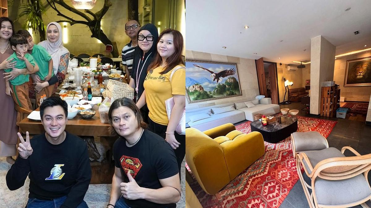 7 Potret Baim Wong Selamatan Rumah Bareng Keluarga, Sudah Setahun Tak Dihuni