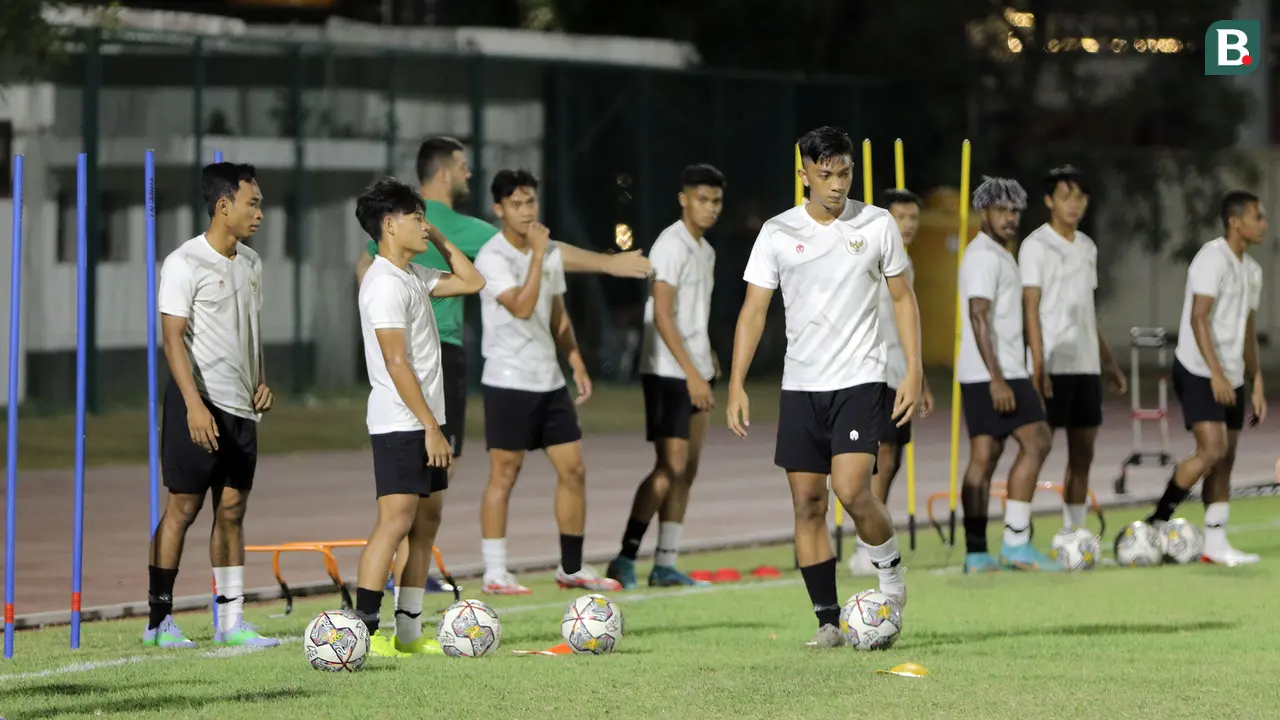 Latihan Timnas Indonesia U-20 Jelang Kualifikasi Piala Asia U-20
