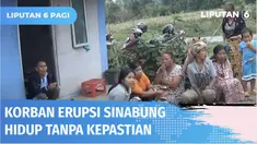 Sudah 12 tahun mengungsi, warga korban terdampak erupsi Gunung Sinabung dilanda dilema lantaran lahan usaha tani tak kunjung terealisasi. Kini mereka menagih janji Pemerintah Kabupaten Karo soal lahan pertanian.