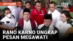 Ditemani Ahok, Pramono Anung-Rano Karno Berangkat ke KPU