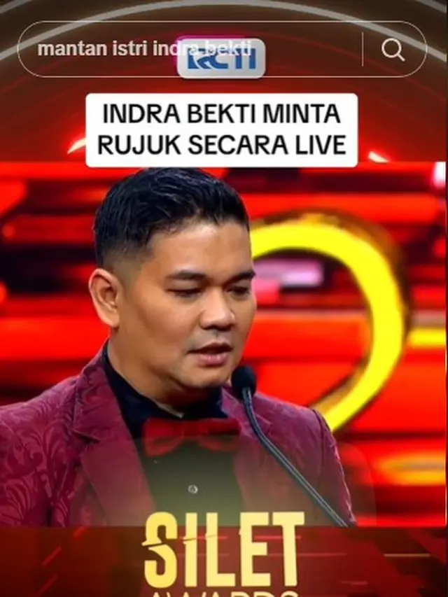 Indra Bekti (TikTok: officialrcti)