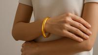 Gelang Emas 20 Gram 24 Karat Model Bangle