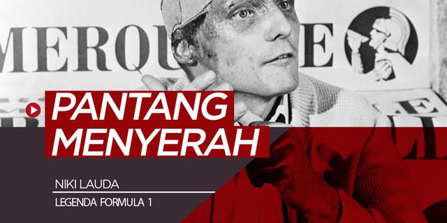 VIDEO: Mengenang Niki Lauda, Legenda Formula 1 yang Pantang Menyerah