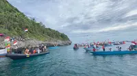 Pemkab Maluku Tenggara menyampaikan komitmen membangun wilayah perbatasan jelang peringatan Hari Sumpah Pemuda dari Weduar Fer, Kepulauan Kei Besar, Maluku Tenggara, Selasa (27/10/2020). (Ist)