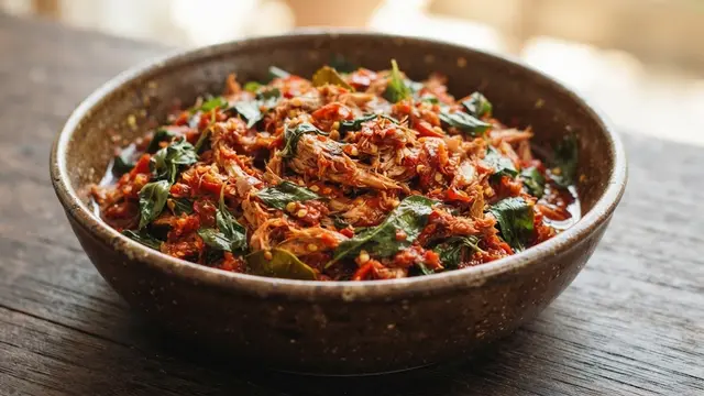 Tongkol Suwir Balado Kemangi