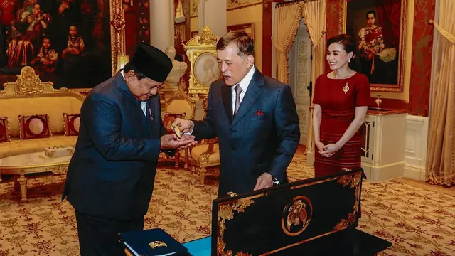 Prabowo Subianto, melakukan kunjungan kenegaraan ke Thailand pada Senin, 19 Mei 2025. (Instagram @presidenrepublikindonesia)