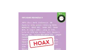 Kumpulan Hoaks Terkait ATM, Simak Daftarnya