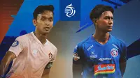BRI Liga 1 - Duel Kapten - Persik Kediri Vs Arema FC (Bola.com/Adreanus Titus)