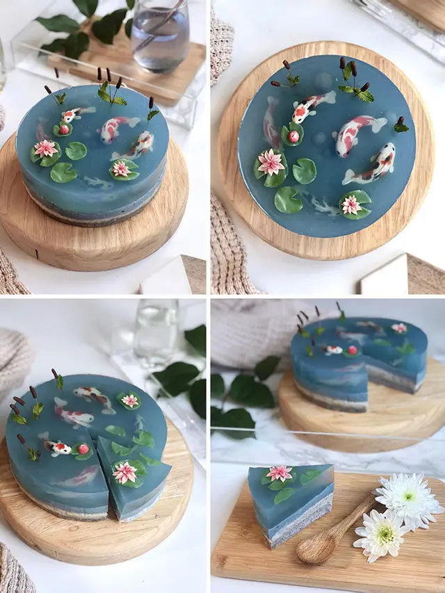 8 Potret Dekorasi Kue Ini Bikin Kagum dengan Hasil 3D, Jadi Sayang Dimakan