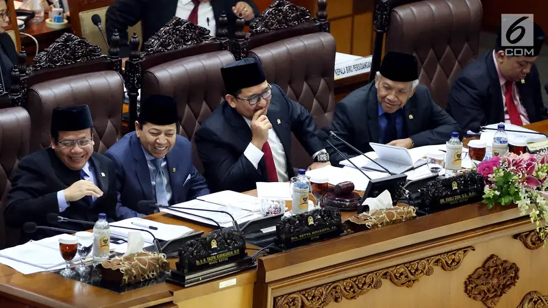 Dipenuhi Wakil Rakyat, Rapat Paripurna Bahas Nasib RUU Pemilu