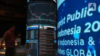 Transaksi perdagangan mencapai Rp14,44 triliun dari 33,3 miliar saham yang diperdagangkan. (Liputan6.com/Angga Yuniar)