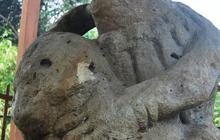 Menelusuri Arca Tanjung Telang, Simbol Manusia yang Hidup Berdampingan dengan Gajah