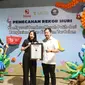 Selonia memecahkan rekor Museum Rekor Indonesia (MURI) dan bahkan disebut sebagai rekor dunia dengan menciptakan Konfigurasi Bendera Merah Putih dari rangkaian balon di kolam terdalam. (Ist).