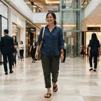 Ciri-Ciri Orang yang Lebih Nyaman Memakai Sandal daripada Sepatu. (AI Generated)