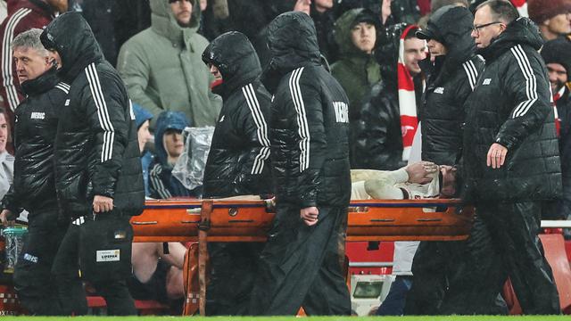 Foto: Insiden Panas Conor Bradley dan Gabriel Martinelli dalam Laga Imbang Arsenal Vs Liverpool di Liga Inggris