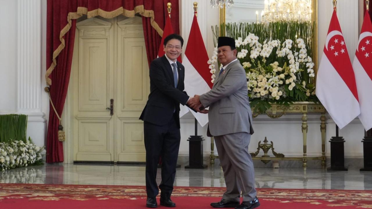 Bertemu PM Singapura, Prabowo Serukan Kekerasan di Palestina dan Lebanon Segera Dihentikan