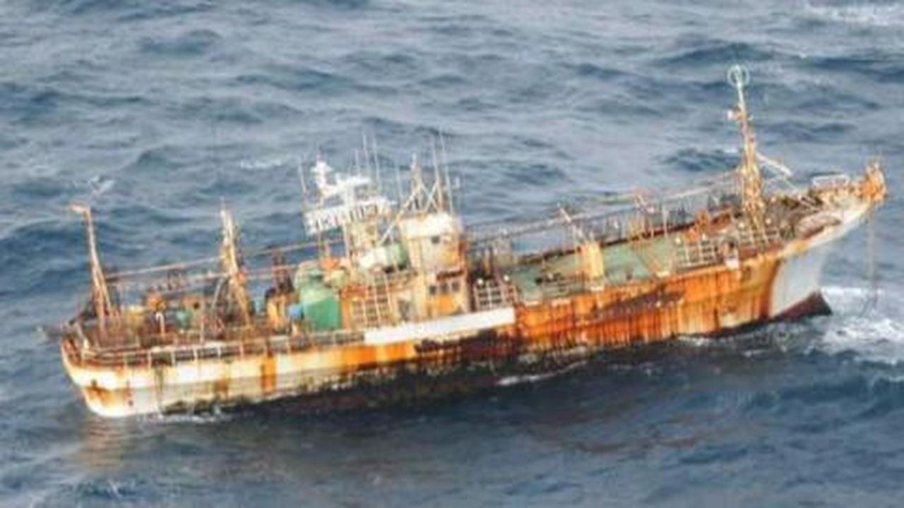 Kapal 'berhantu' Jepang ditemukan dekat Kanada