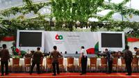 Persiapan jelang gala dinner peserta KAA di Istana (Liputan6.com/ Luqman Rimadi)