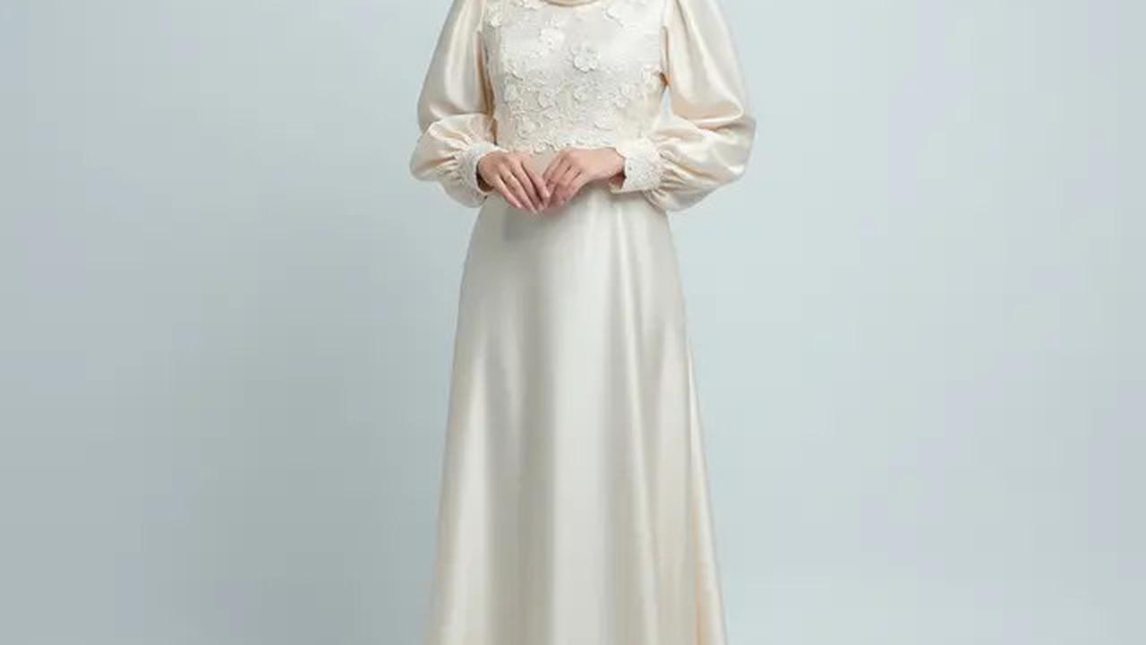 7 Pilihan Dress Brokat untuk Pengajian yang Memukau, Tampil Anggun dan Syar'i