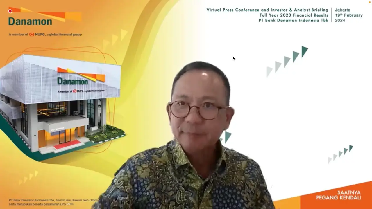 Direktur Keuangan Bank Danamon, Muljono Tjandra