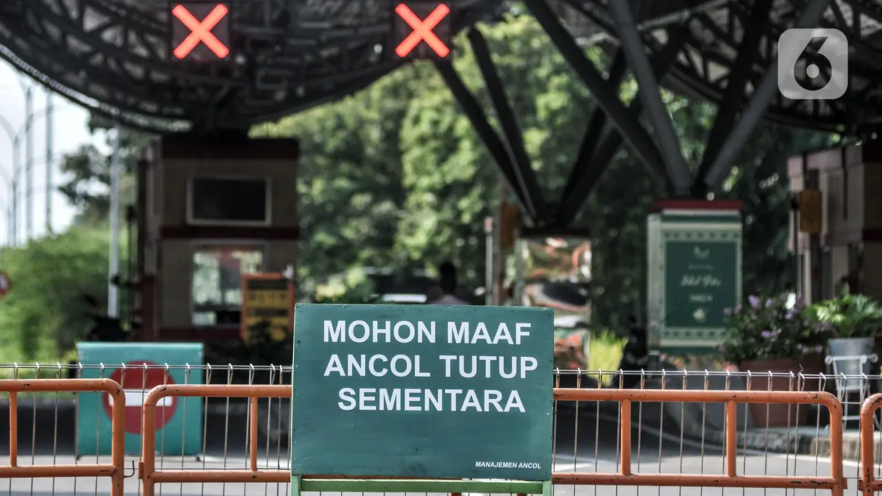 FOTO: Wisata Ancol Ditutup 2 Hari Imbas Kerumunan