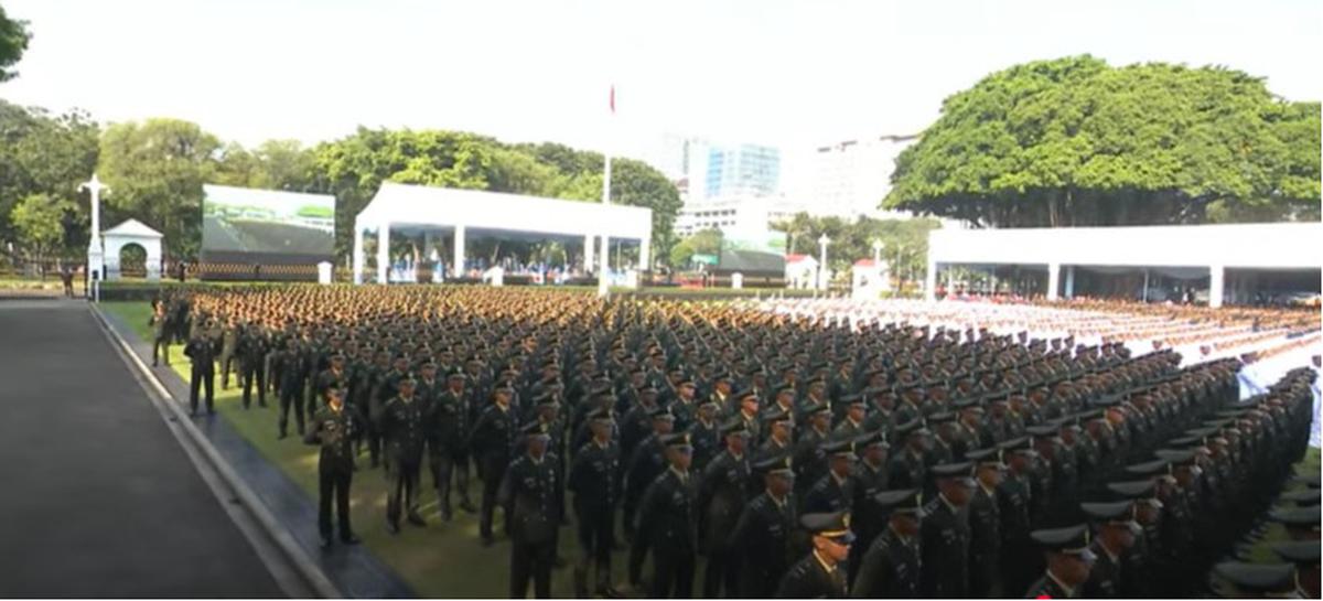 Pelantikan perwiran TNI-Polri 2025
