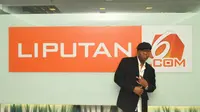 Keith Martin saat bertandang ke kantor Liputan6.com, SCTV Tower, Senayan, Jakarta Pusat, Rabu (8/1/2015). (Liputan6.com/Panji Diksana)