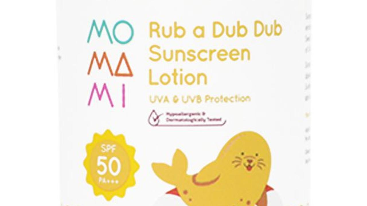 6. Momami Rub A Dub Dub Sun Lotion