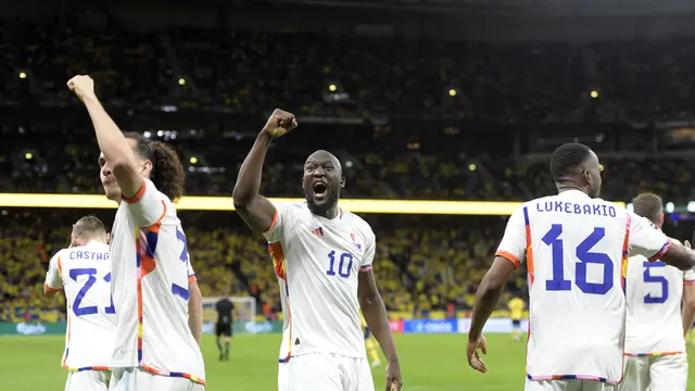 Romelu Lukaku - Belgia - Kualifikasi Piala Eropa 2024