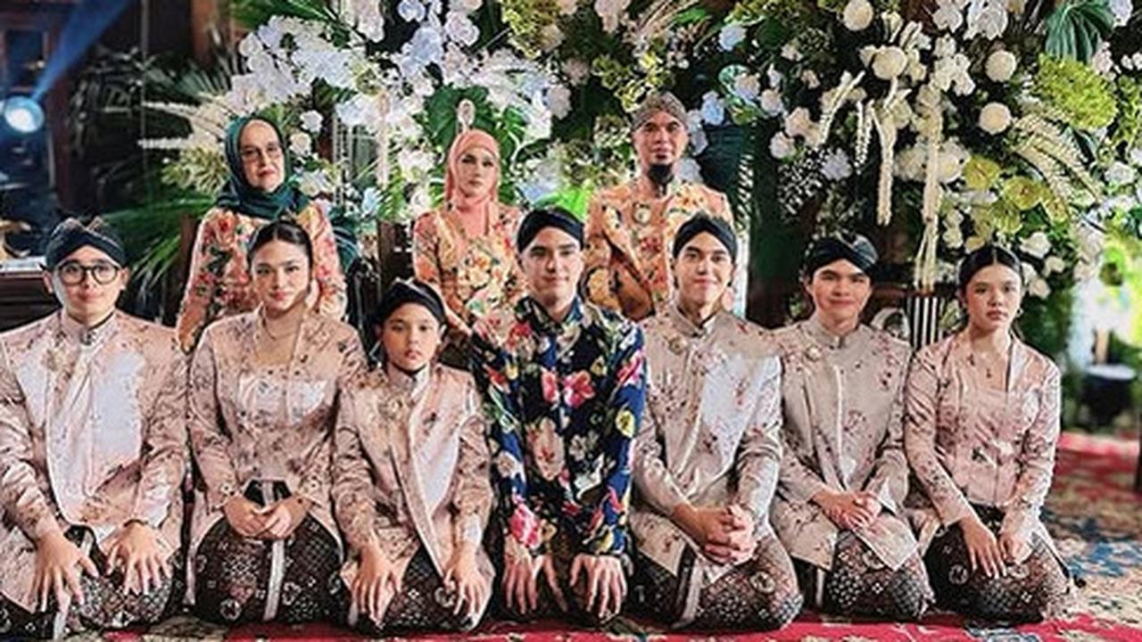 Penampilan Anak-anak Mulan Jameela di Siraman Al Ghazali, Shafeea dan Tiara Terlihat Dewasa Rambut Disanggul