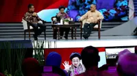 Ketua Dewan Pengarah Badan Riset dan Inovasi Nasional (BRIN), Prof.Dr.(HC) Megawati Soekarnoputri  dalam sambutannya di acara penandatanganan nota kesepahaman (MoU) antara LPP TVRI dengan BRIN. (Foto: Istimewa).