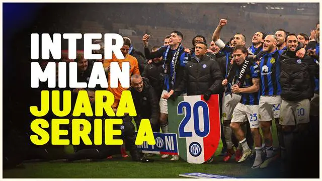 Berita video Inter Milang berhasil mengunci gelar juara Serie A ke-20, setelah kalahkan AC Milan 2-1, Selasa (23/4/2024) dini hari WIB di San Siro. Ribuan fans padati kota milan rayakan juara.