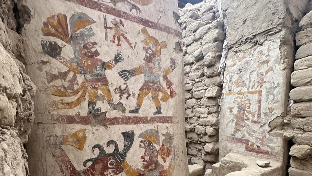 Pilar di dalam kamar singgasana ratu abad ketujuh ditemukan di Peru.