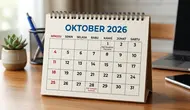 Kalender Oktober 2026 Lengkap Tanggal Merah & Cuti Bersama