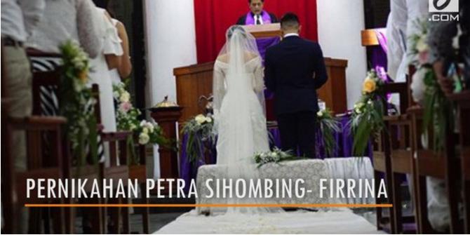 VIDEO: Momen Sakral Pernikahan Petra Sihombing-Firrina