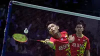 Fajar Alfian/Muhammad Rian Ardianto mengalahkan Muhammad Shohibul Fikri/Bagas Maulana di babak 16 besar Indonesia Open 2022, Kamis (16/6/2022) malam WIB.